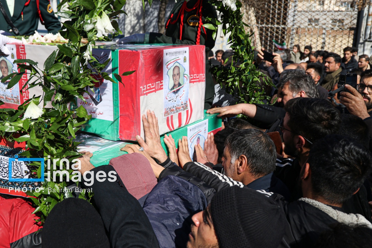 پیکر ۶۰۰ شهید پایتخت به بهشت زهرا منتقل شد