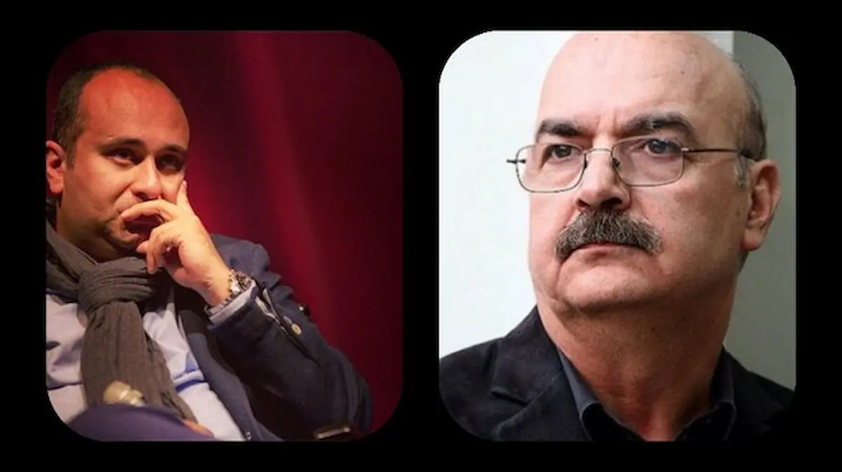 عکس| مازیار میری و ایرج طهماسب برای ایران نوشتند