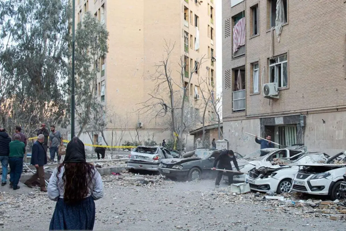 ببینید| ویدئویی از انفجار ساعات گذشته در مرکز تهران