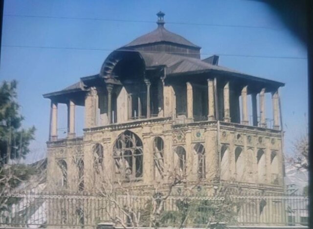 جزئیات تخریب ساختمان قدیم مجلس در حمله هوایی +عکس