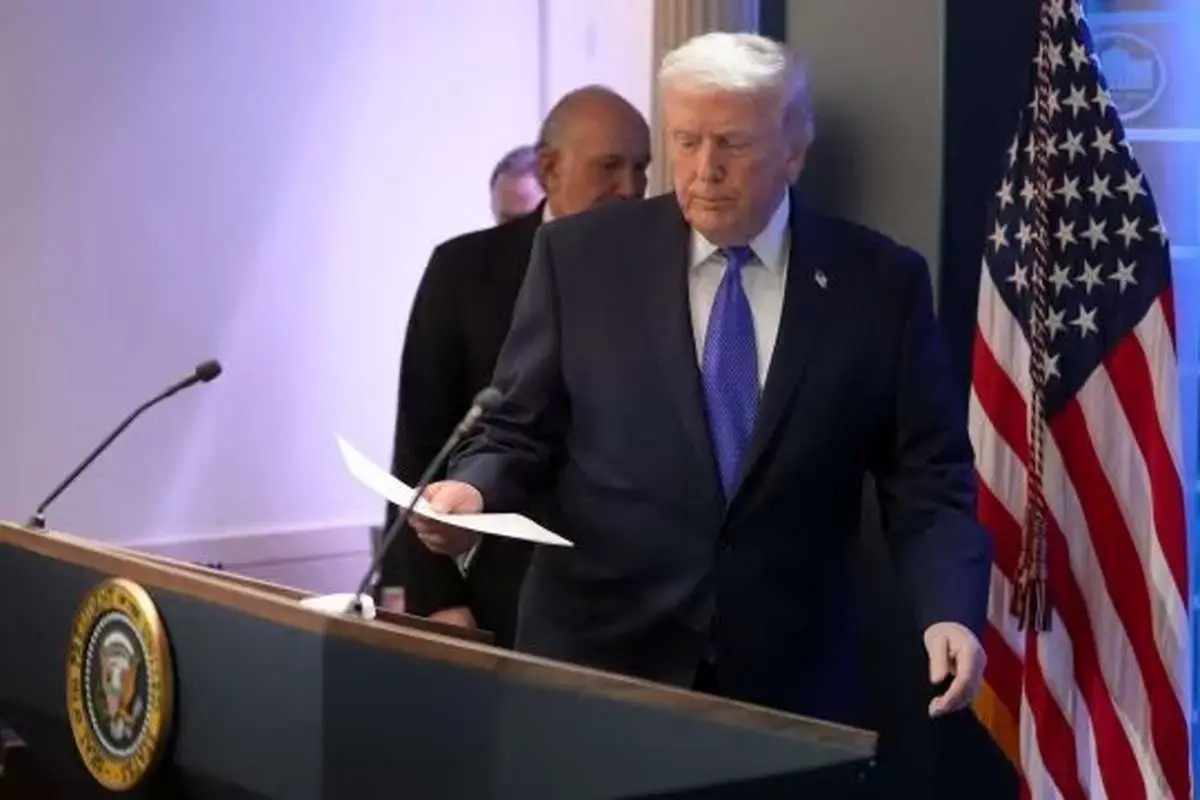 ببینید | ادای احترام ترامپ به اجساد سربازان آمریکایی کشته شده در جنگ با ایران