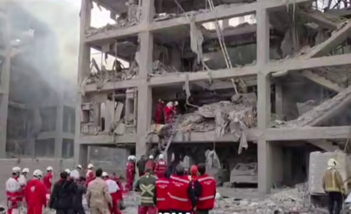 ببینید| هدف قرار گرفتن یک منزل مسکونی در محدوده رسالت تهران