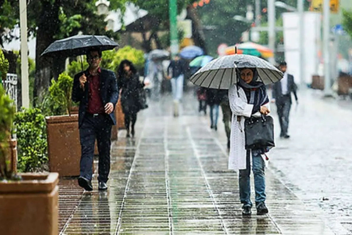 بارش باران در ۲۸ استان
