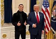 پیام ویژه ترامپ به رونالدو: فورا به آمریکا بیا! +فیلم