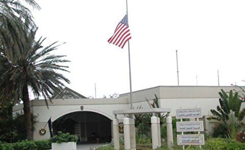 اقدام ضدایرانی سفارت آمریکا در بغداد + عکس