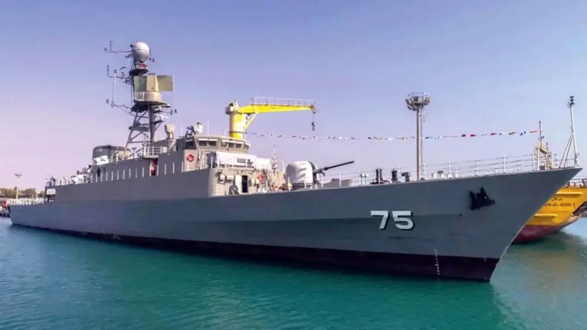 تصویری از آمادگی پیکرهای شهدای ناوشکن دنا برای انتقال از سریلانکا به ایران