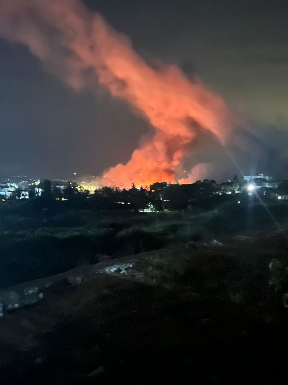 حملات هوایی اسرائیل به برج قلاویه در جنوب لبنان