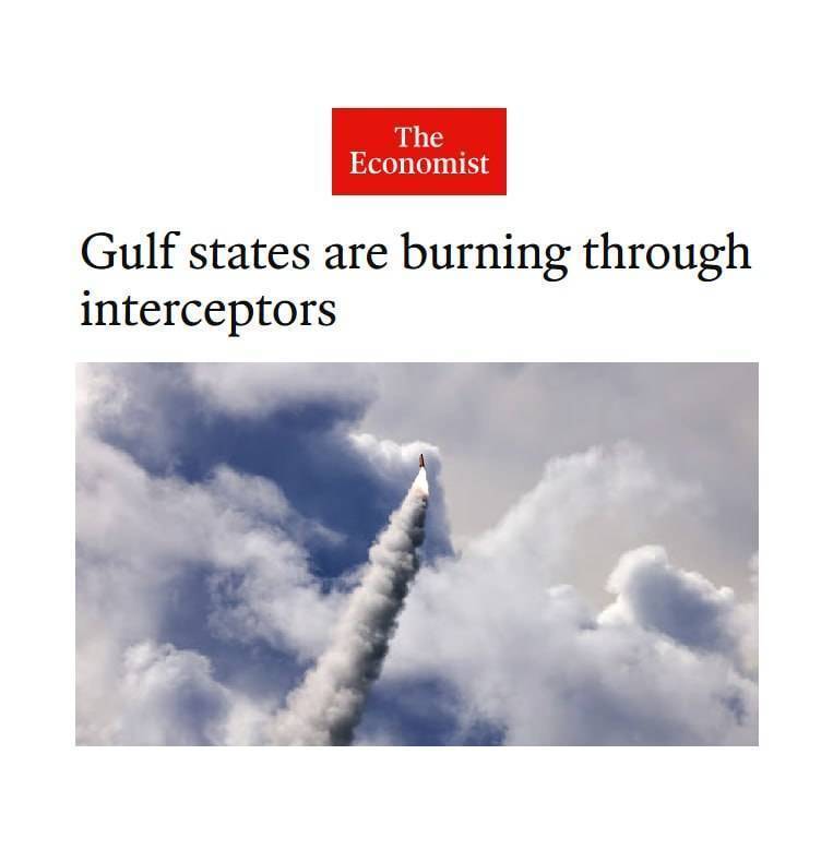اکونومیست: موشک‌های پدافندی کشورهای حاشیه خلیج فارس در حال اتمام است