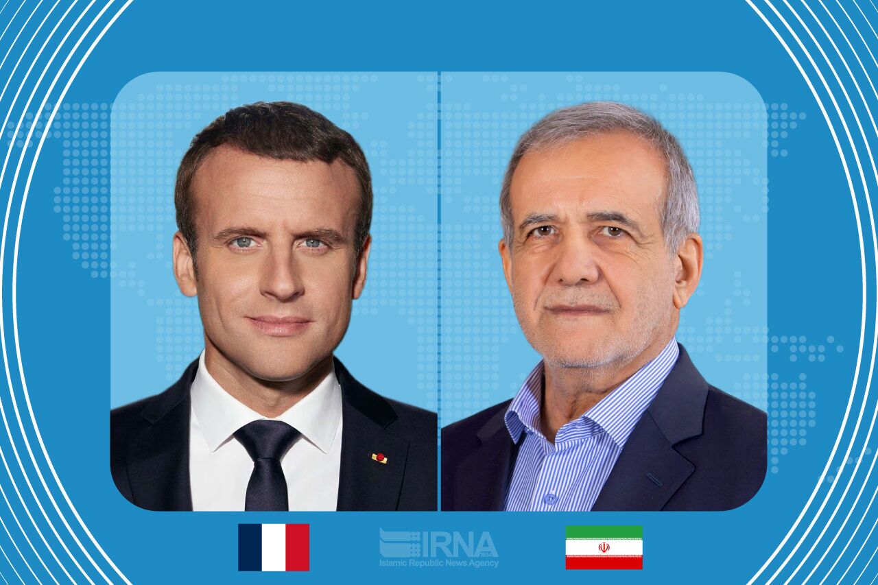 گفت و گوی مکرون و پزشکیان | انتقاد از برخی کشورهای اروپایی و نگرانی از وضعیت تنگه هرمز