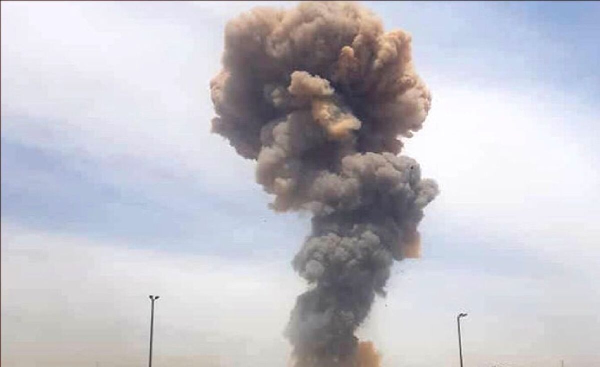 انفجار شدید در اصفهان و کاشان