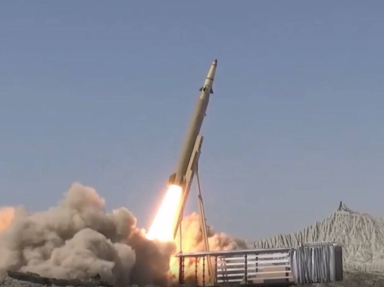 اجرای موج پنجاه و نهم عملیات وعده صادق ۴ با شلیک موشک حاج قاسم