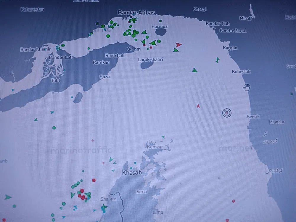 جدیدترین اطلاعات از عبور و مرور کشتی‌ها در تنگه هرمز