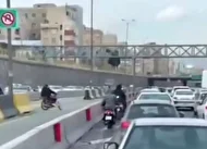 ببینید| صحنه موبایل قاپی در ترافیک اتوبان امام علی (ع)