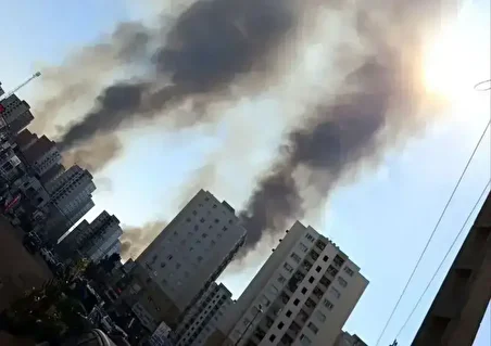 ببینید| ماجرای دود سیاه در حوالی شهر پرند چیست؟