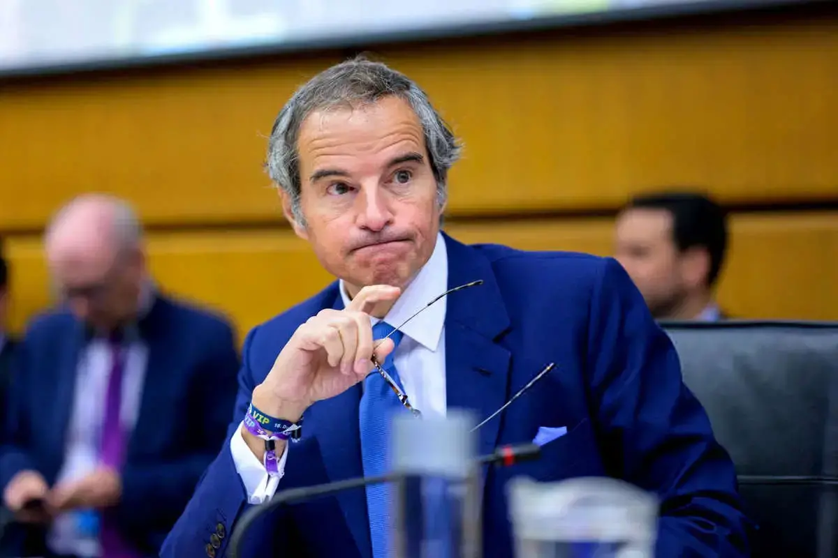 حضور گروسی در سومین دور مذاکرات ایران و آمریکا در ژنو