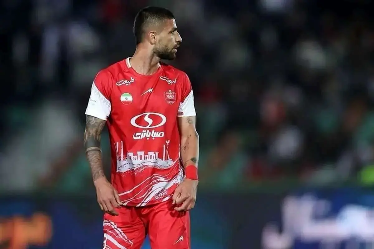 مصدومیت شدید میلاد سرلک در تمرین پرسپولیس میلاد سرلک