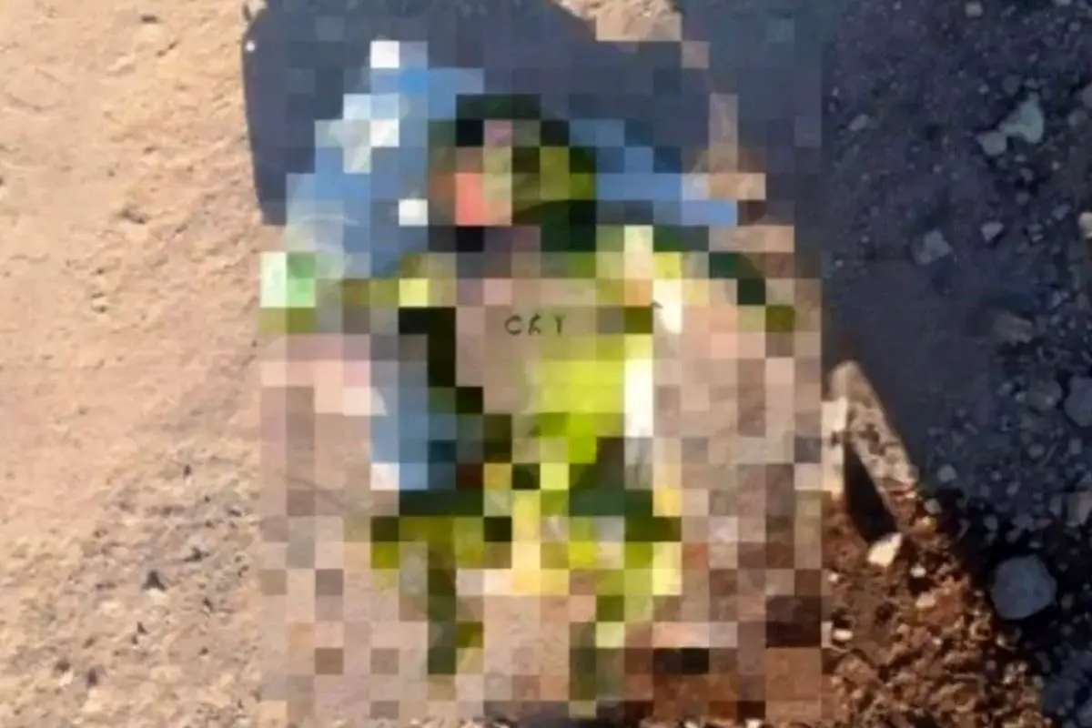 کشف پیکر نوزاد یکروزه در کانال آب ری-ورامین کشف پیکر نوزاد