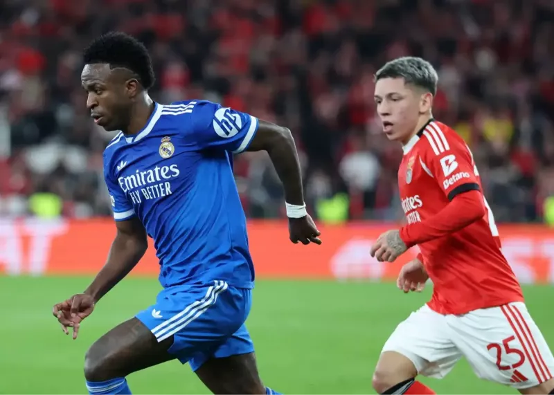 پیراهن وینیسیوس در بنفیکا آتش بهپا کرد! پیراهن وینیسیوس در بنفیکا آتش بهپا کرد!