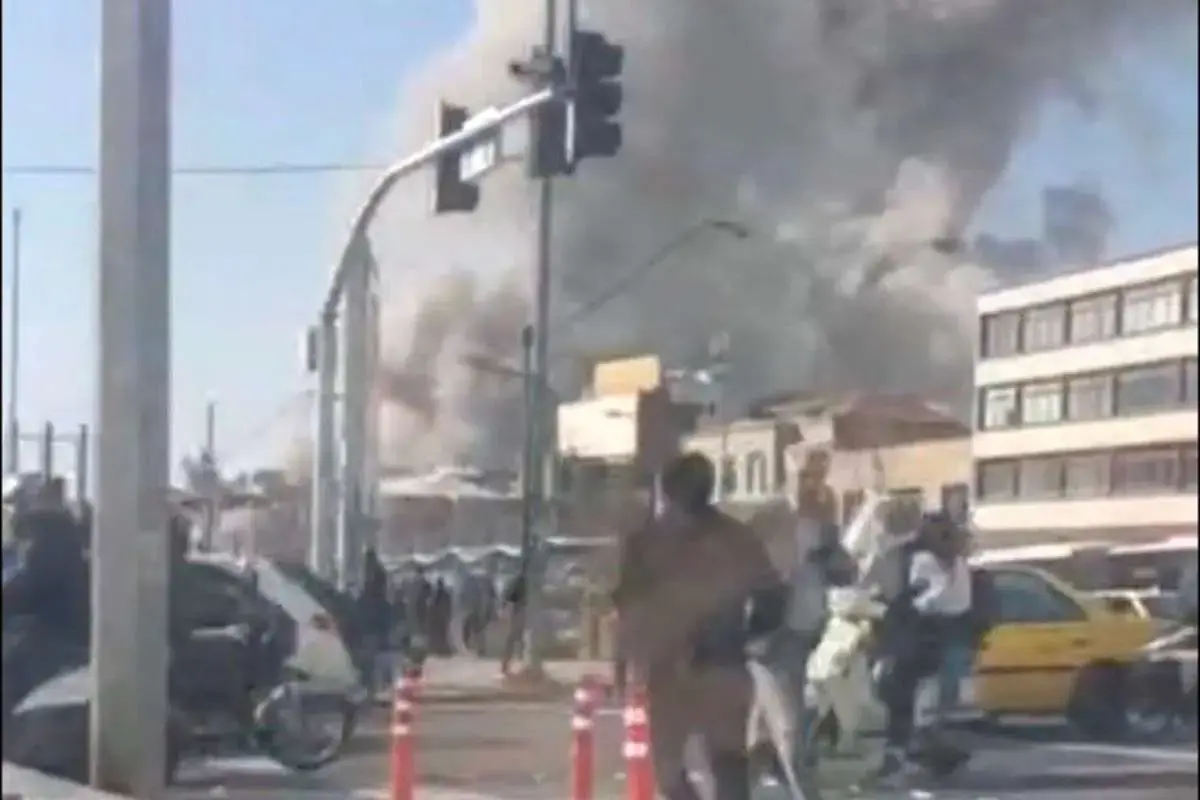 اولین تصویر از مجروحان حمله امروز صبح اسرائیل به تهران + عکس