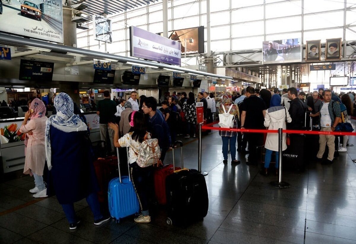 ببینید| وضعیت فرودگاه دبی بعد از لغو پروازها