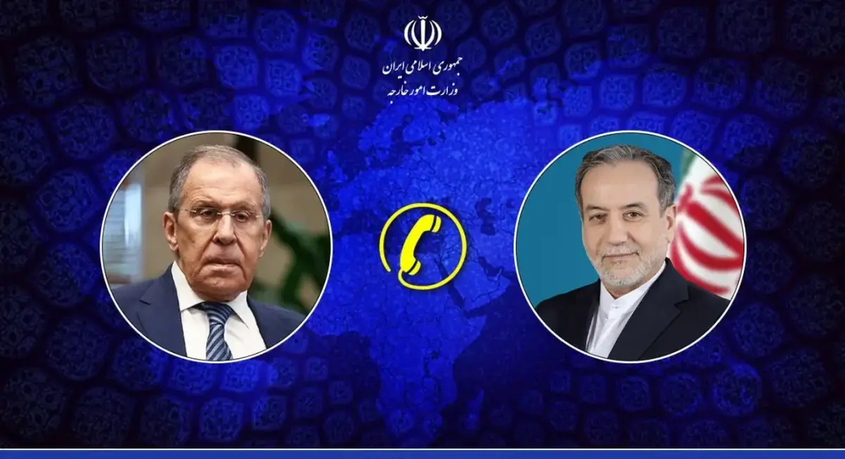 گفت و گوی تلفنی وزرای امور خارجه ایران و روسیه