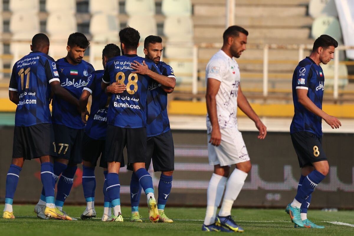 خلاصه بازی استقلال- هوادار