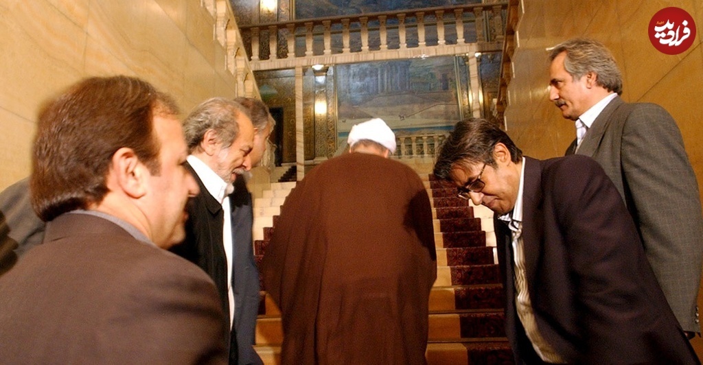 دیدار هاشمی رفسنجانی با ایرج قادری و شکیبایی در سال ۸۴ +عکس