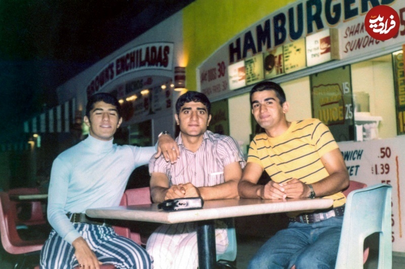 شهید عباس بابایی در سن ۲۰ سالگی در آمریکا +عکس