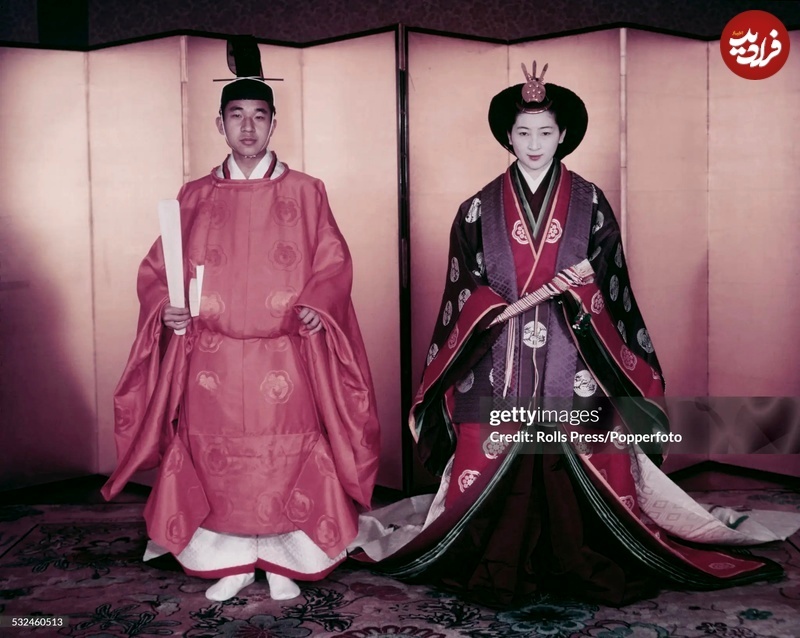 مراسم عروسی مپراتور و ملکۀ ژاپن در سال ۱۳۳۸ +عکس مراسم عروسی مپراتور و ملکۀ ژاپن در سال ۱۳۳۸ +عکس