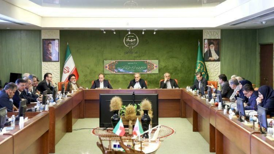 بازدید پزشکیان از وزارت جهاد