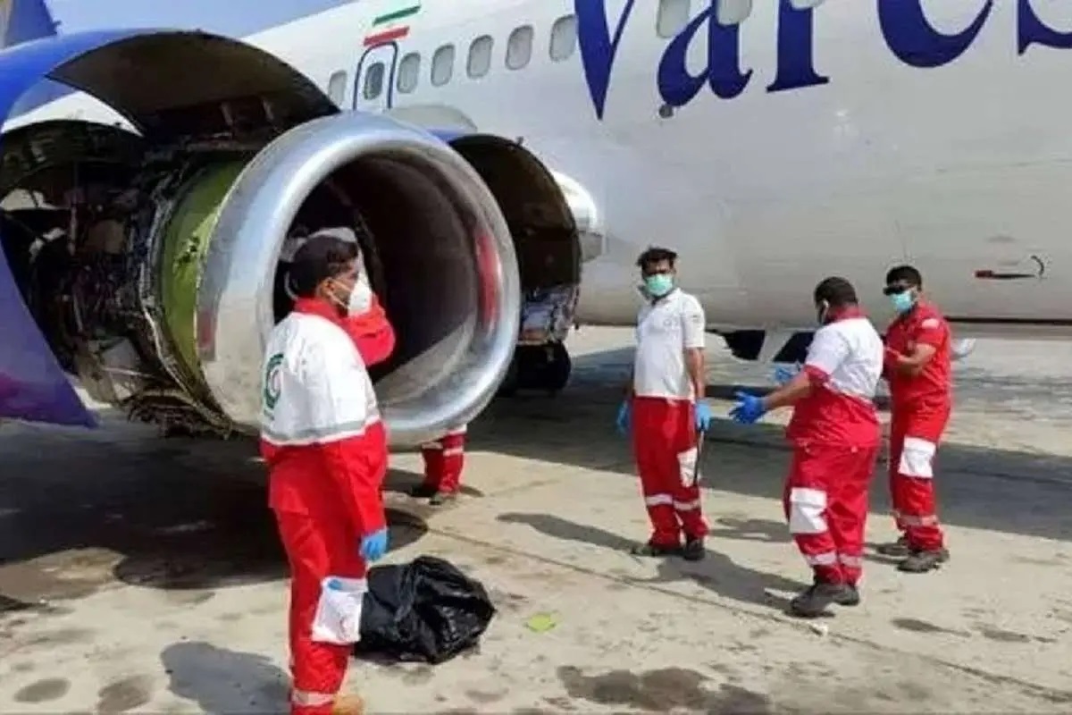 سانحه برای بویینگ ۷۳۷ وارش؛ دو نفر جان باختند