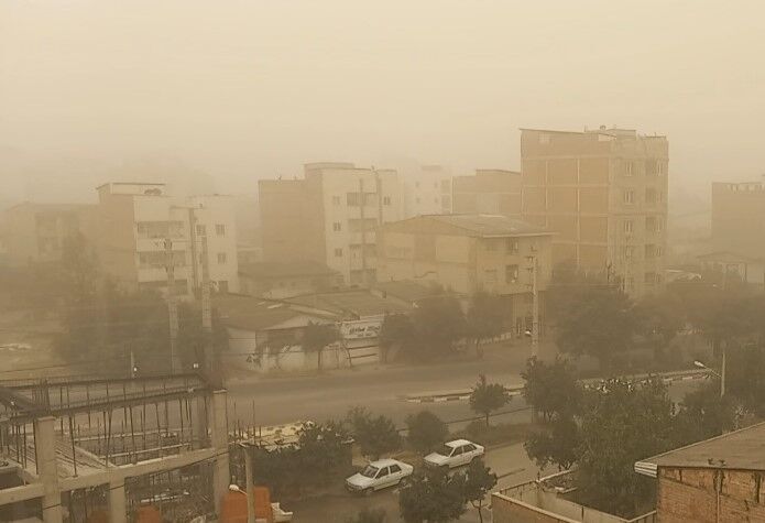 ببینید| گلستان در محاصره ریزگرد‌های ترکمنستان