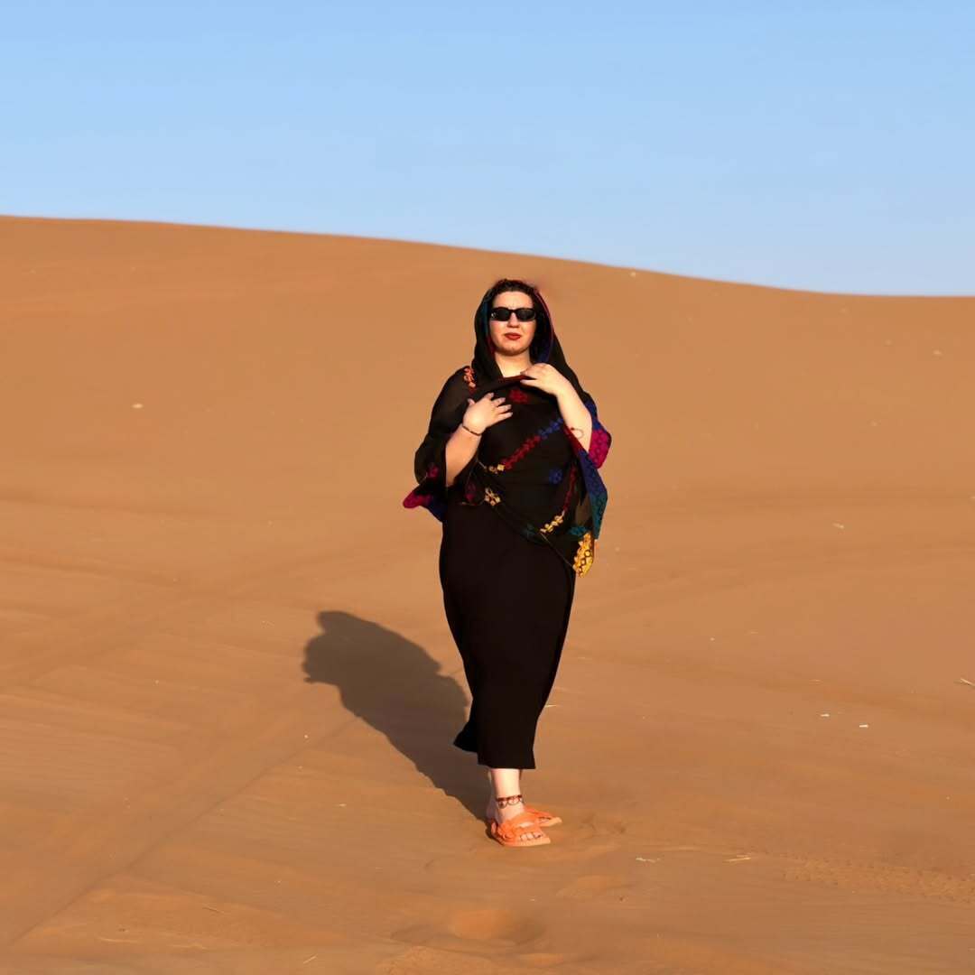 عکس| استایل بازیگر زن معروف سریال نون خ در دبی