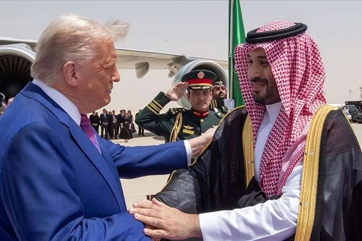 ببینید | رانندگی اختصاصی بن سلمان برای ترامپ
