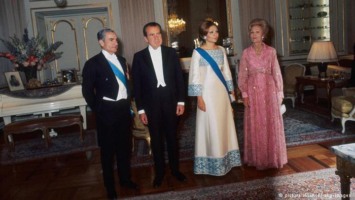 عکس| سفر رئیس جمهور آمریکا به تهران برای دیدار با محمدرضا پهلوی