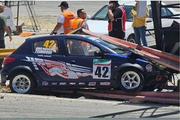  سانحه دلخراش در پیست اتومبیلرانی آزادی؛ یک مرگ تلخ