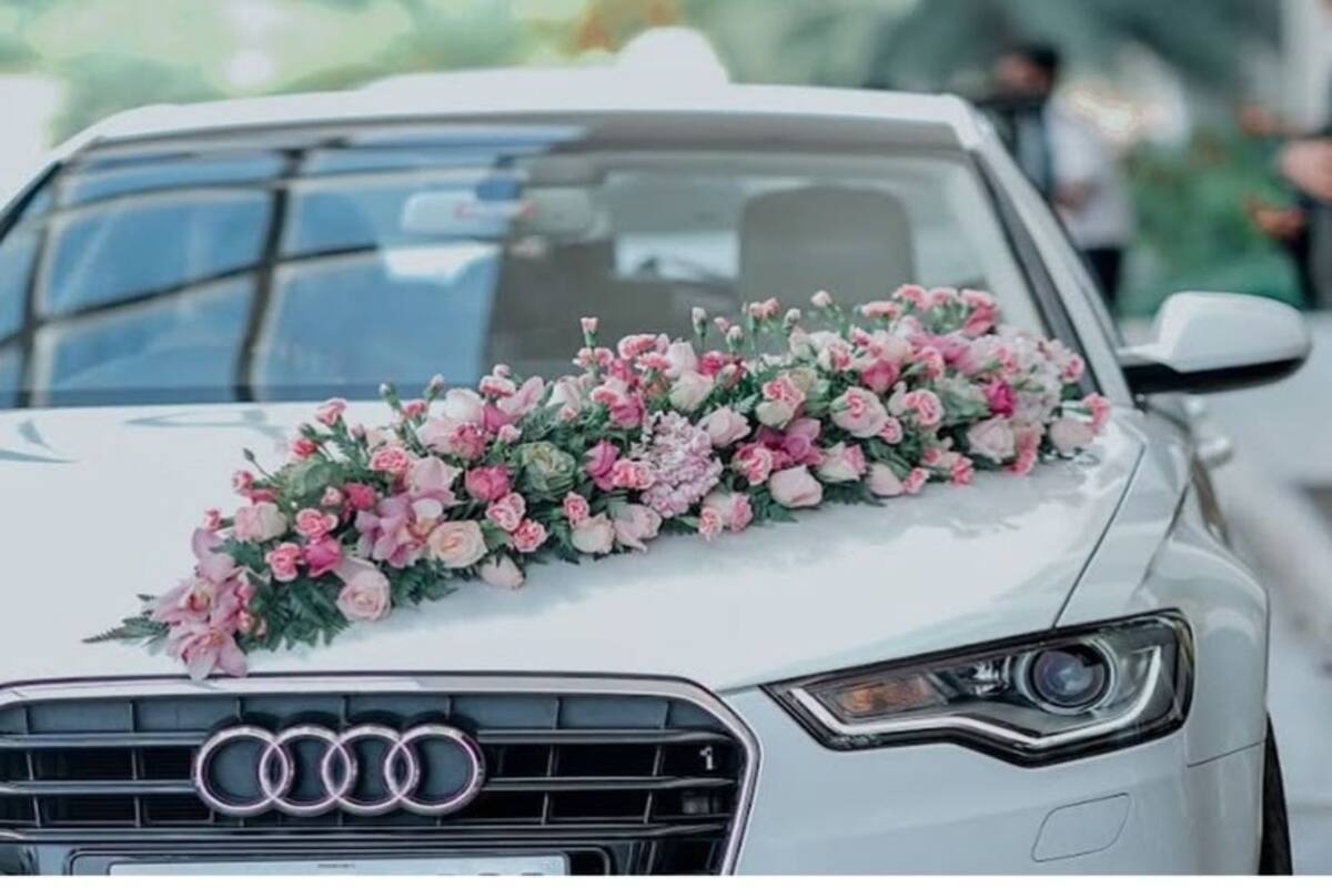 ویدیویی عجیب از لحظه تصادف ماشین عروس حین تصویربرداری