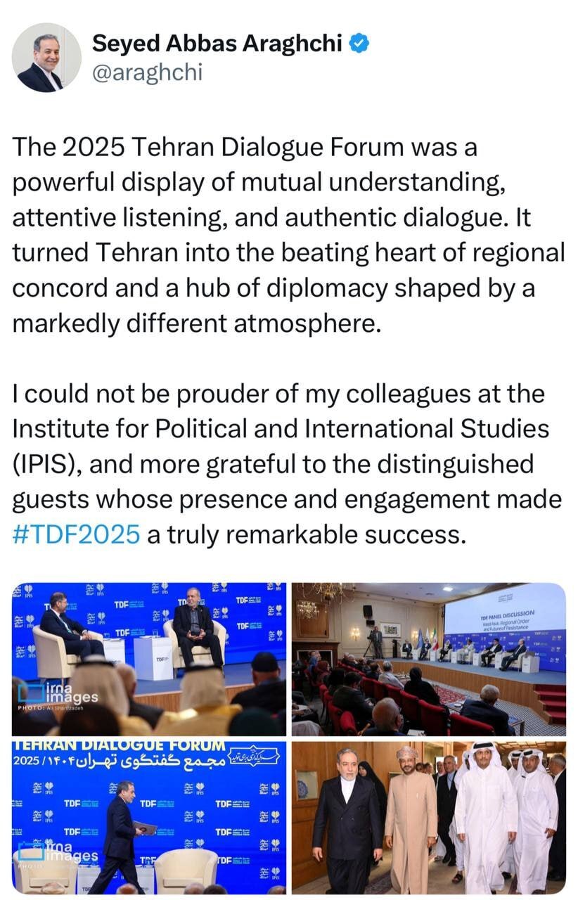 توییت عراقچی