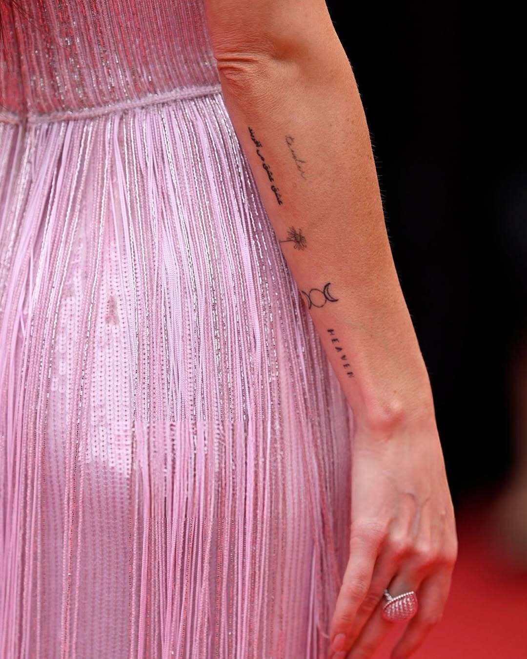 تتوی فارسی بازیگر معروف هالیوود خبرساز شد +عکس