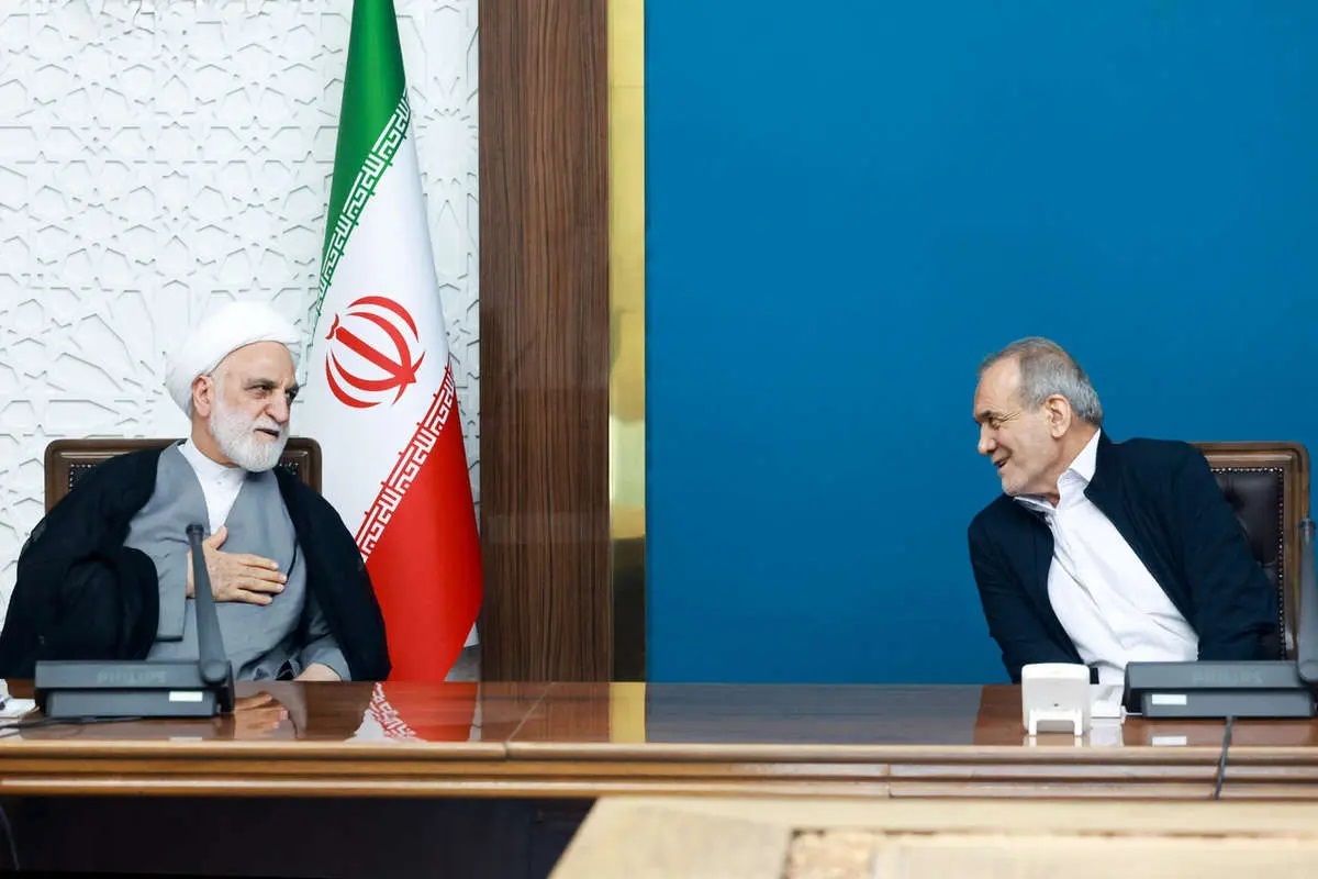 هوش مصنوعی موضوع جلسه اژهای و پزشکیان در شورای عالی انقلاب فرهنگی جلسه اژهای و پزشکیان