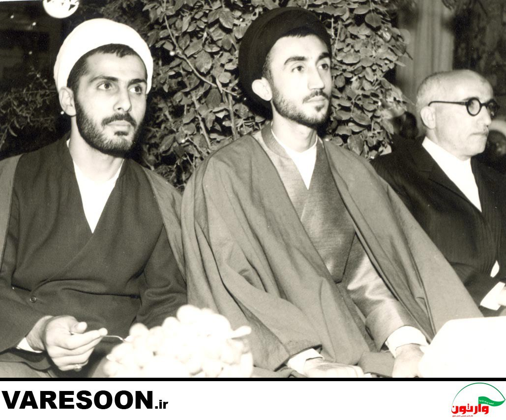 تصویری کمیاب از دوران جوانی علی‌اکبر ناطق نوری در یک مجلس عروسی