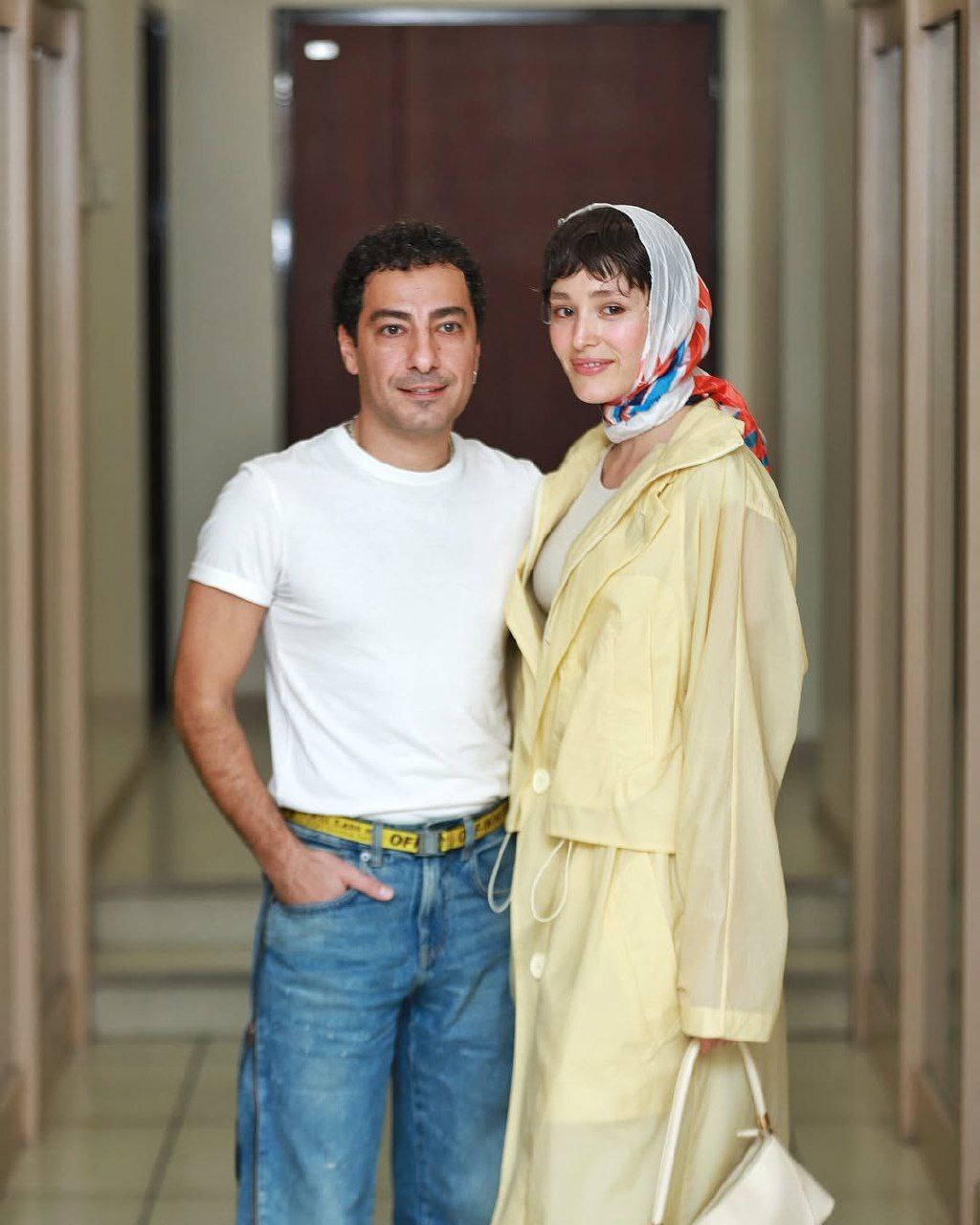 عکس| استایل فرشته حسینی و نوید محمدزاده در اکران فیلم «بی سروصدا» عکس| استایل فرشته حسینی و نوید محمدزاده در اکران فیلم «بی سروصدا»