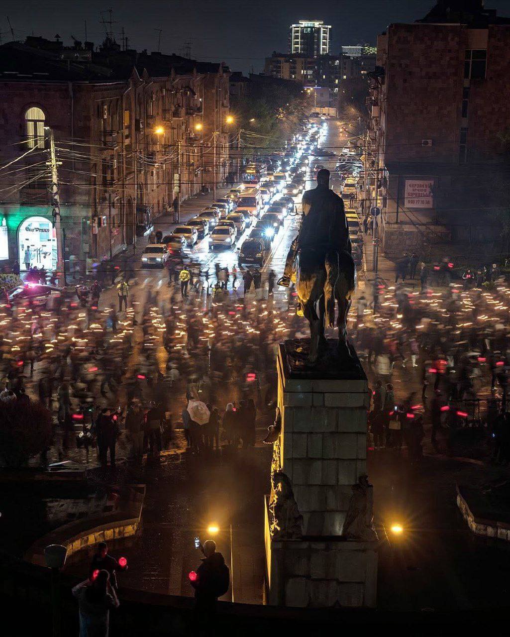 تظاهرات در ارمنستان