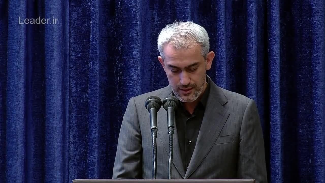 ببینید| سخنرانی وزیر اقتصاد پیشنهادی پزشکیان در محضر رهبر انقلاب