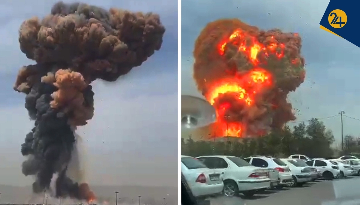 دود نارنجی انفجار بندر رجایی نشانه چیست؟