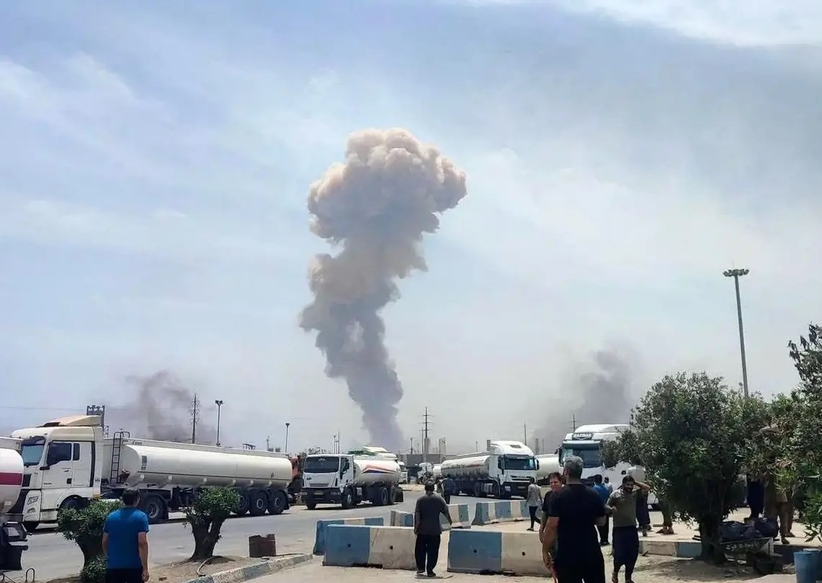 ببینید | مسدود شدن آزاد راه شهید رجایی پس از وقوع انفجار