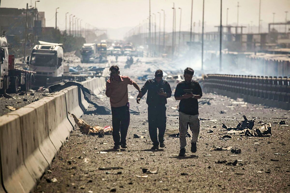 ببینید| انفجار و آتش سوزی بندر رجایی از اینجا شروع شد