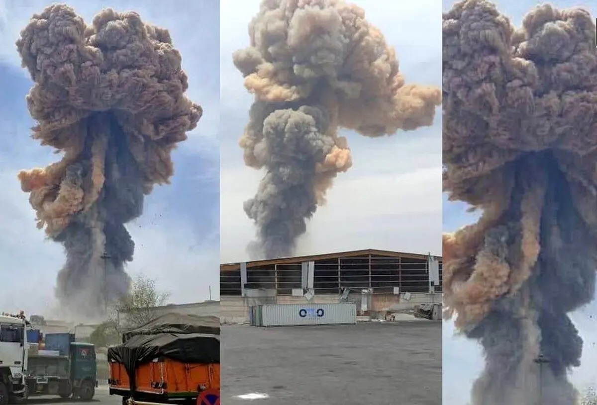 انفجار بندر شهید رجایی