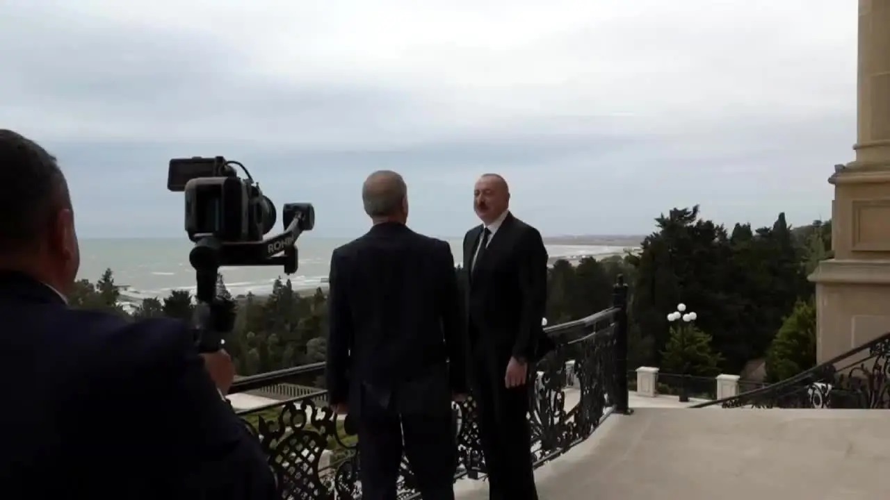 پزشکیان و الهام علی‌اف