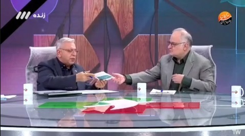 ببینید| رونمایی از قرص اورانیوم هسته‌ای در برنامه زنده تلویزیونی!